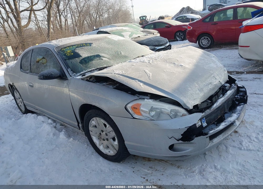 2007 CHEVROLET MONTE CARLO LT VIN: 2G1WK15K579391790