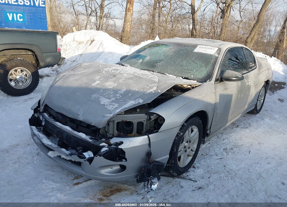 2007 CHEVROLET MONTE CARLO LT VIN: 2G1WK15K579391790