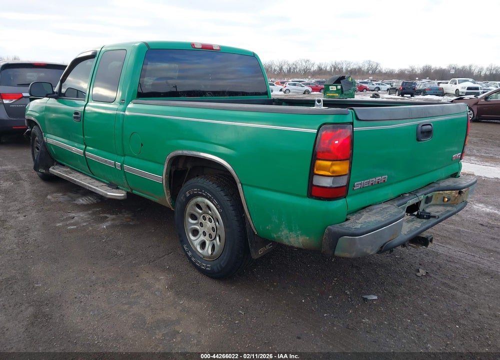 2006 GMC SIERRA 1500 SLE1 VIN: 1GTEC19T36Z100405