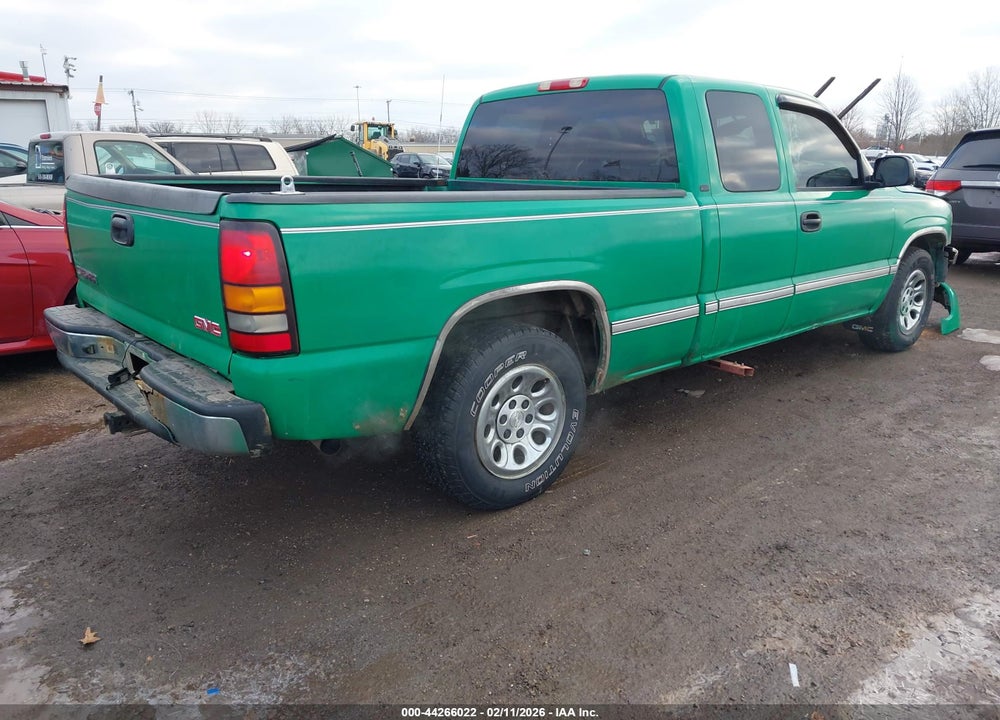 2006 GMC SIERRA 1500 SLE1 VIN: 1GTEC19T36Z100405
