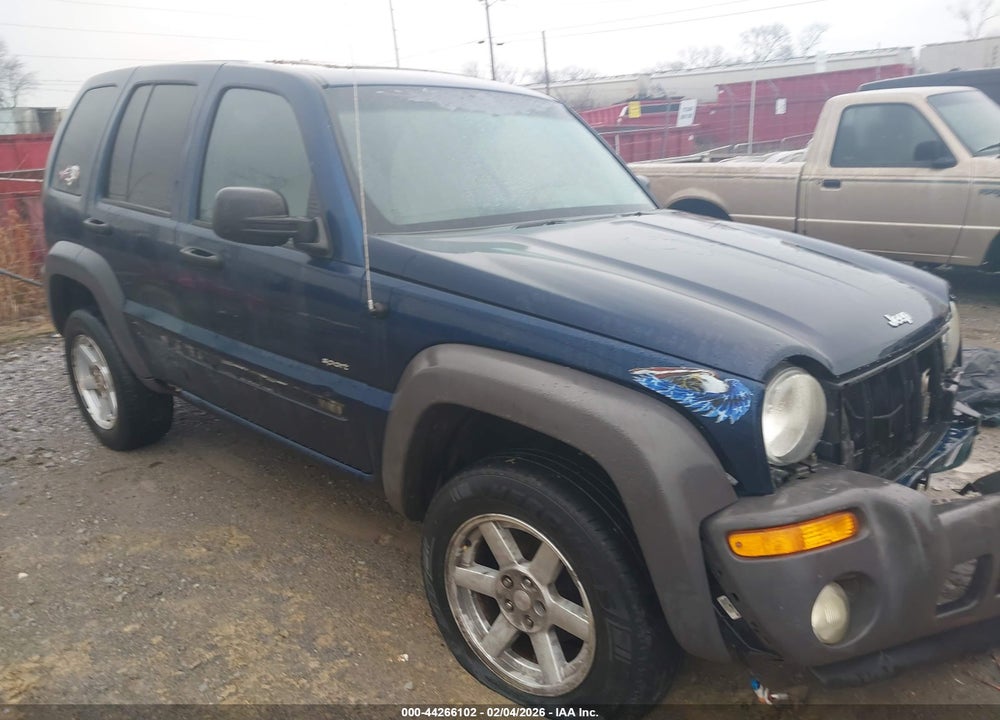 2003 JEEP LIBERTY SPORT VIN: 1J4GL48K13W671367