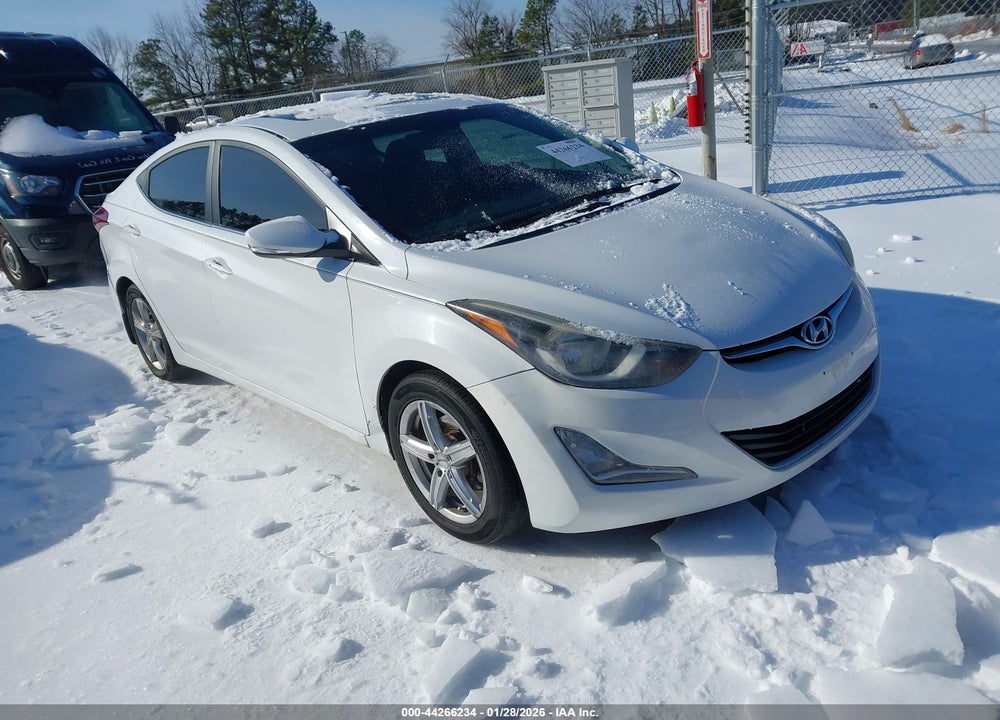 2016 HYUNDAI ELANTRA VALUE EDITION VIN: 5NPDH4AE0GH675629