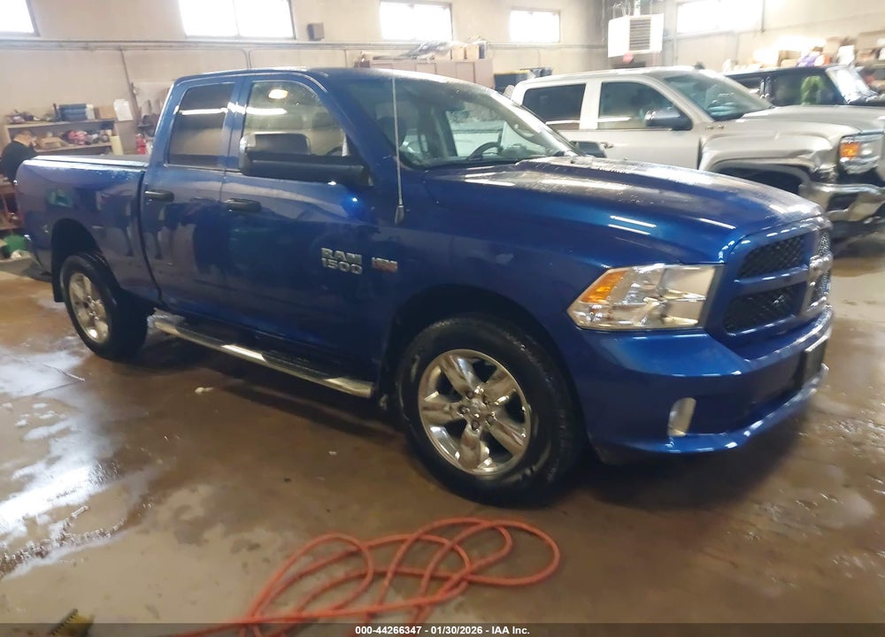 2018 RAM 1500 EXPRESS  4X4 6'4 BOX VIN: 1C6RR7FT1JS308279