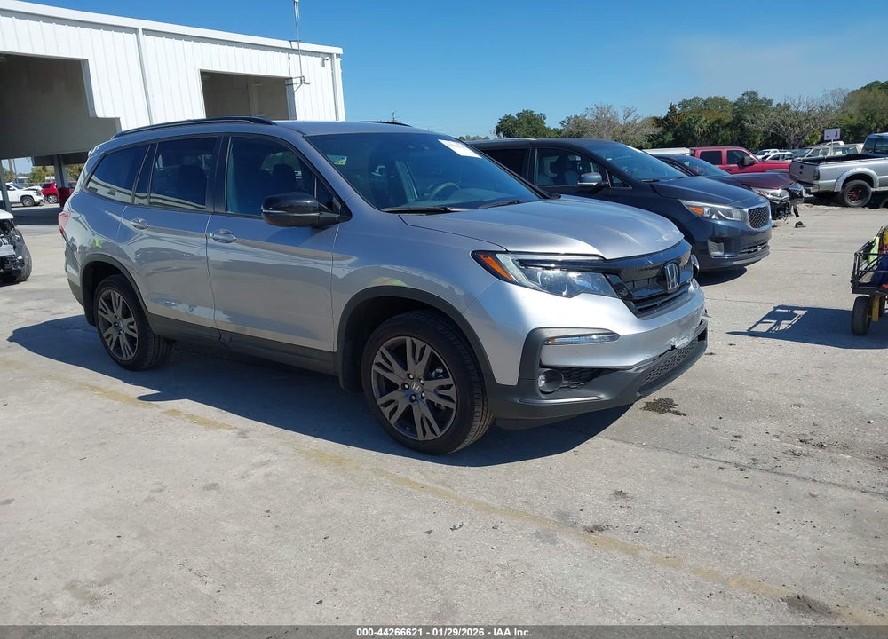2022 HONDA PILOT AWD SPORT VIN: 5FNYF6H38NB071698