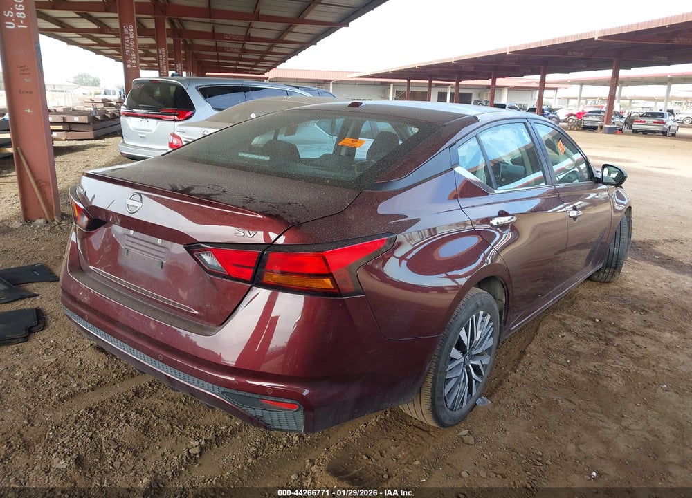 2024 NISSAN ALTIMA SV FWD VIN: 1N4BL4DV7RN372552