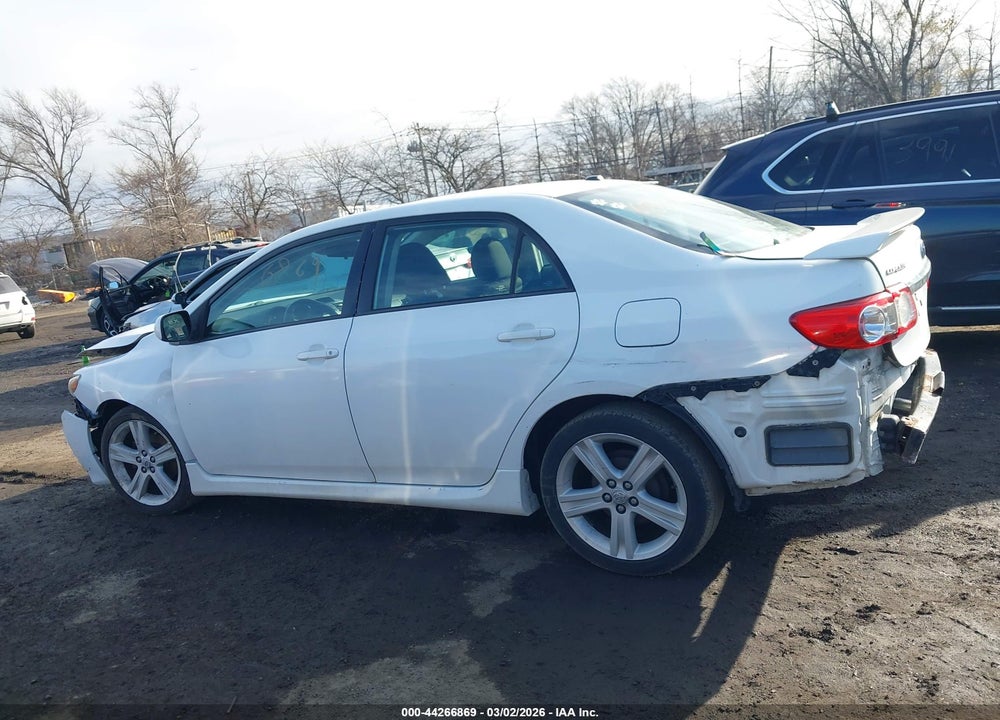 2013 TOYOTA COROLLA S VIN: 2T1BU4EE2DC111332