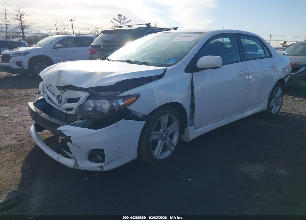 2013 TOYOTA COROLLA S VIN: 2T1BU4EE2DC111332
