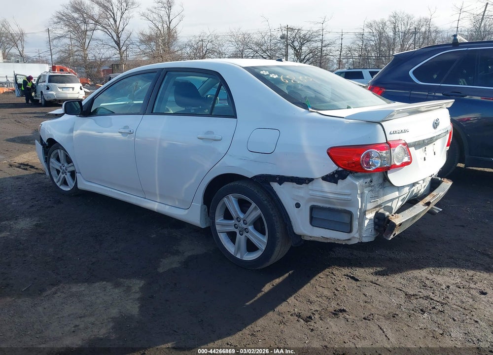 2013 TOYOTA COROLLA S VIN: 2T1BU4EE2DC111332