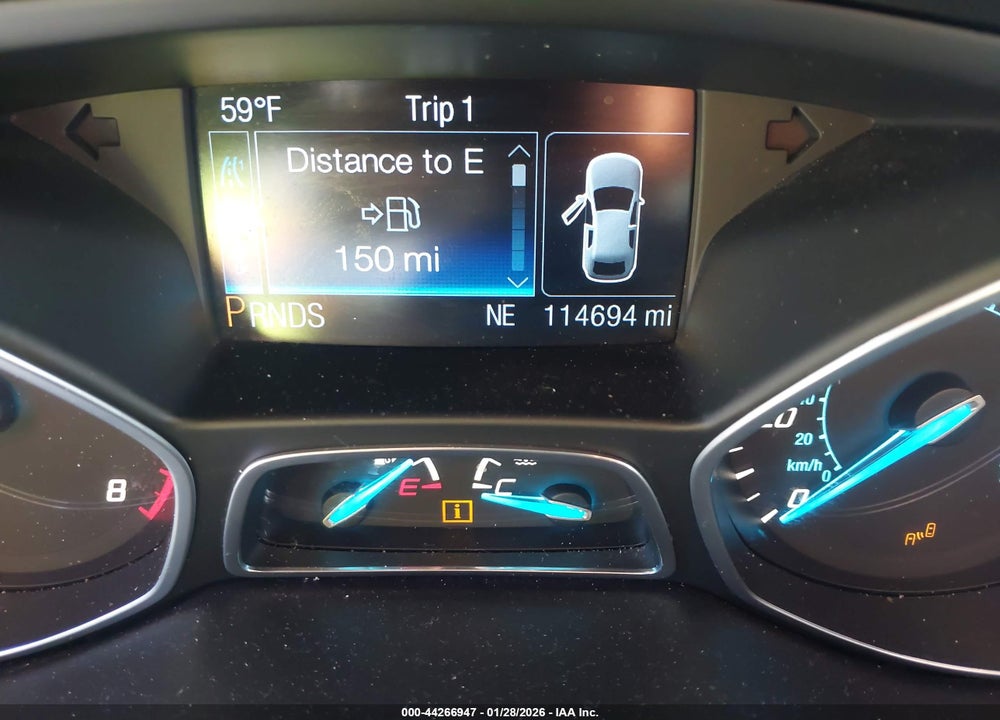 2014 FORD ESCAPE TITANIUM VIN: 1FMCU9J97EUB75747