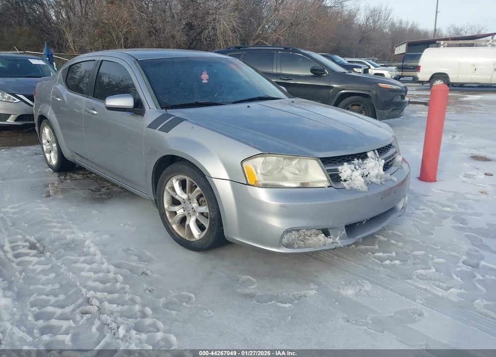 2013 DODGE AVENGER R/T VIN: 1C3CDZBG6DN717385