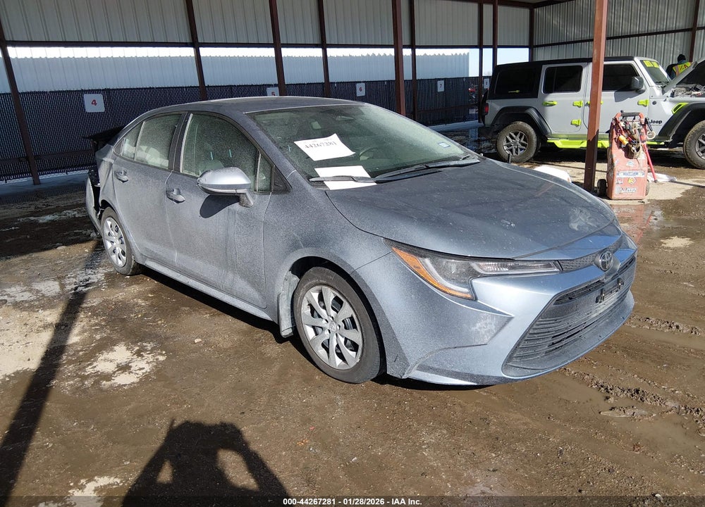 2025 TOYOTA COROLLA LE VIN: 5YFB4MDE0SP246601