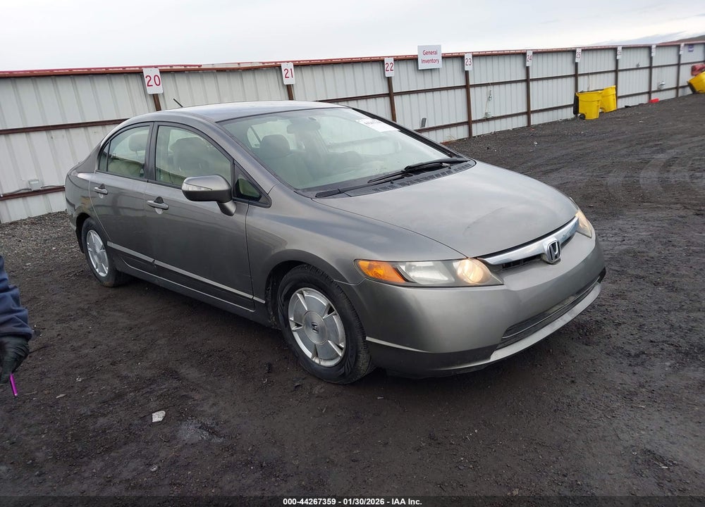 2006 HONDA CIVIC HYBRID VIN: JHMFA36236S029960
