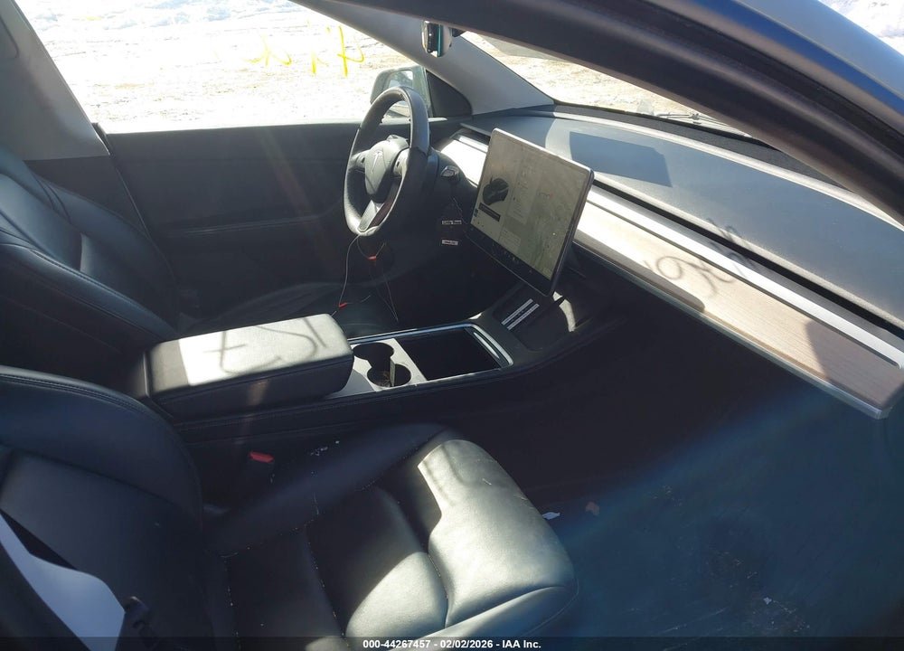 2021 TESLA MODEL Y LONG RANGE DUAL MOTOR ALL-WHEEL DRIVE VIN: 5YJYGAEE2MF145413