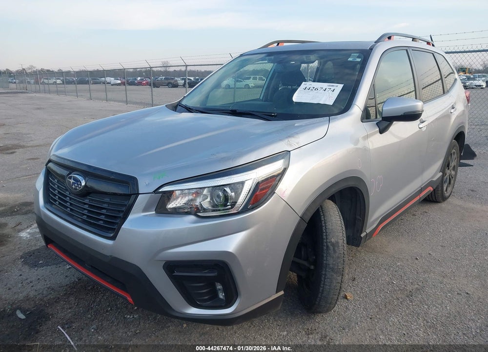 2019 SUBARU FORESTER SPORT VIN: JF2SKAKC0KH577942