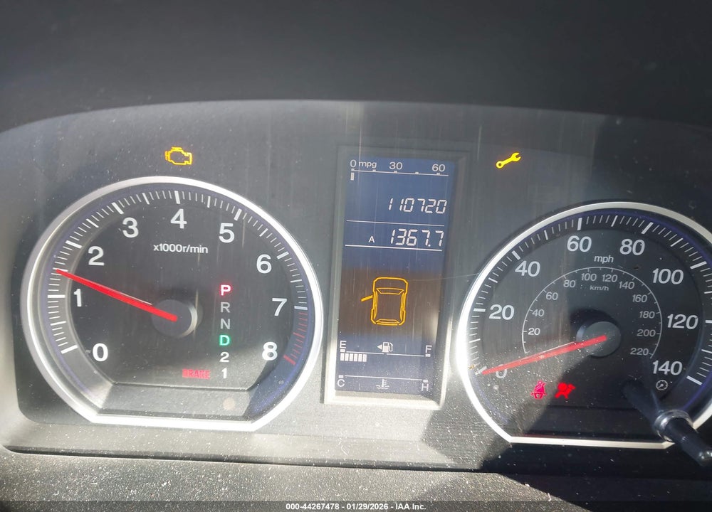 2011 HONDA CR-V LX VIN: 5J6RE4H31BL083612