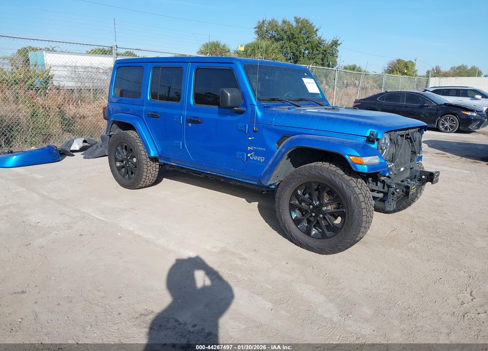 2023 JEEP WRANGLER 4XE SAHARA 4X4 VIN: 1C4JJXP63PW597849