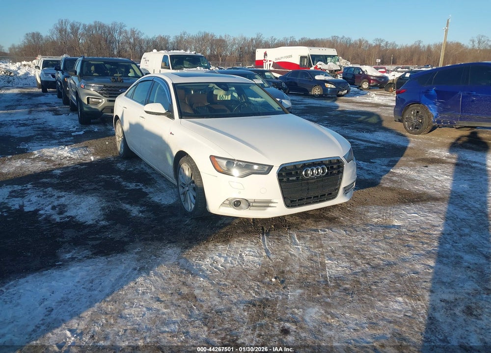 2014 AUDI A6 3.0T PREMIUM PLUS VIN: WAUFGAFC5EN093781