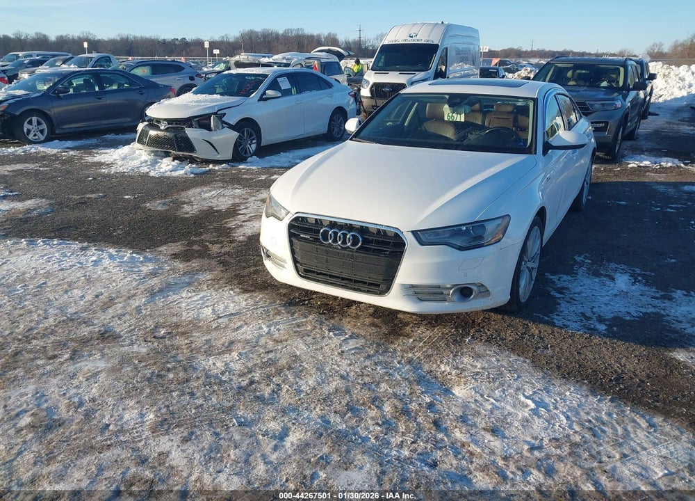 2014 AUDI A6 3.0T PREMIUM PLUS VIN: WAUFGAFC5EN093781