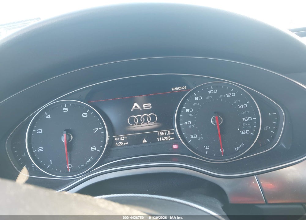 2014 AUDI A6 3.0T PREMIUM PLUS VIN: WAUFGAFC5EN093781