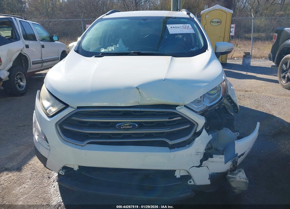 2019 FORD ECOSPORT SE VIN: MAJ6S3GL1KC255950