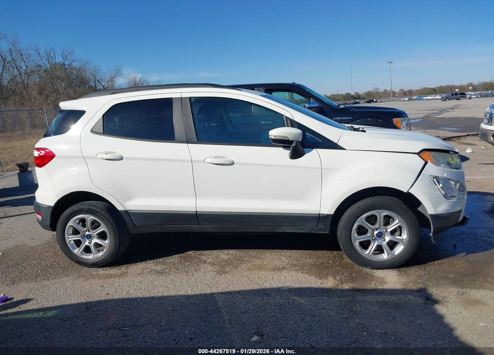 2019 FORD ECOSPORT SE VIN: MAJ6S3GL1KC255950