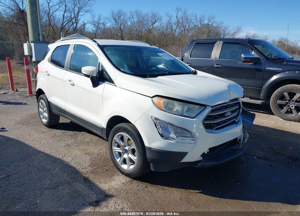 2019 FORD ECOSPORT SE VIN: MAJ6S3GL1KC255950