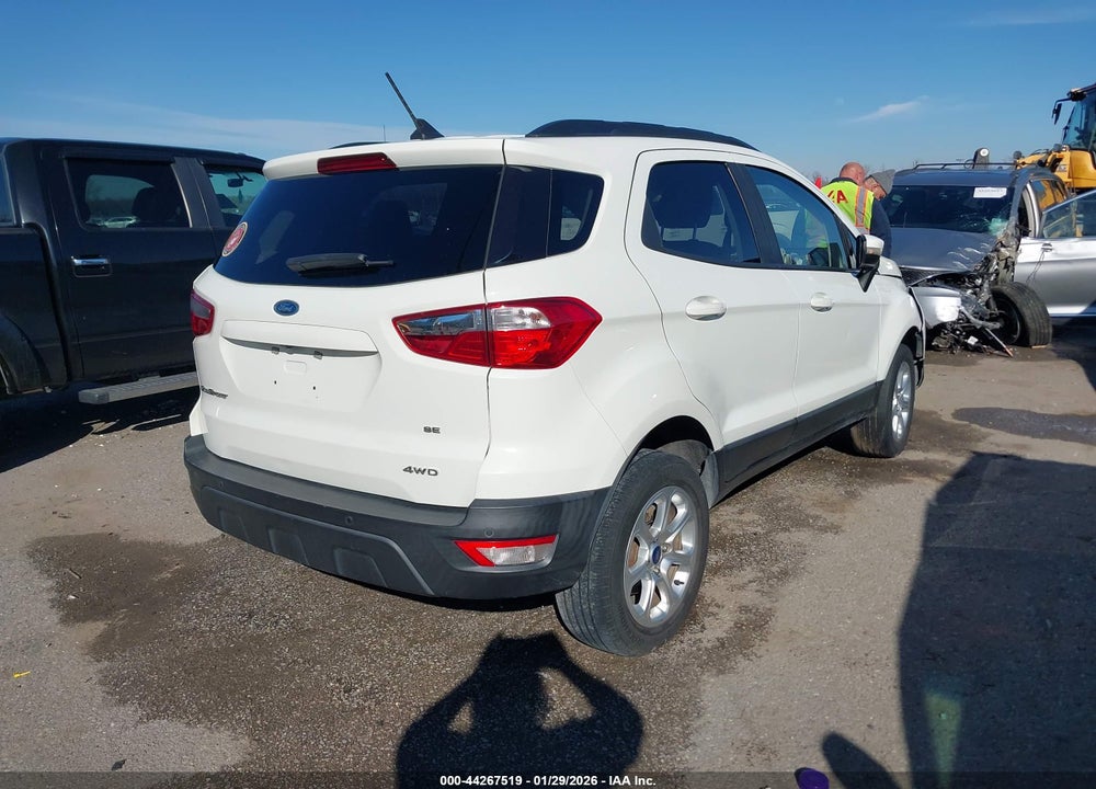 2019 FORD ECOSPORT SE VIN: MAJ6S3GL1KC255950