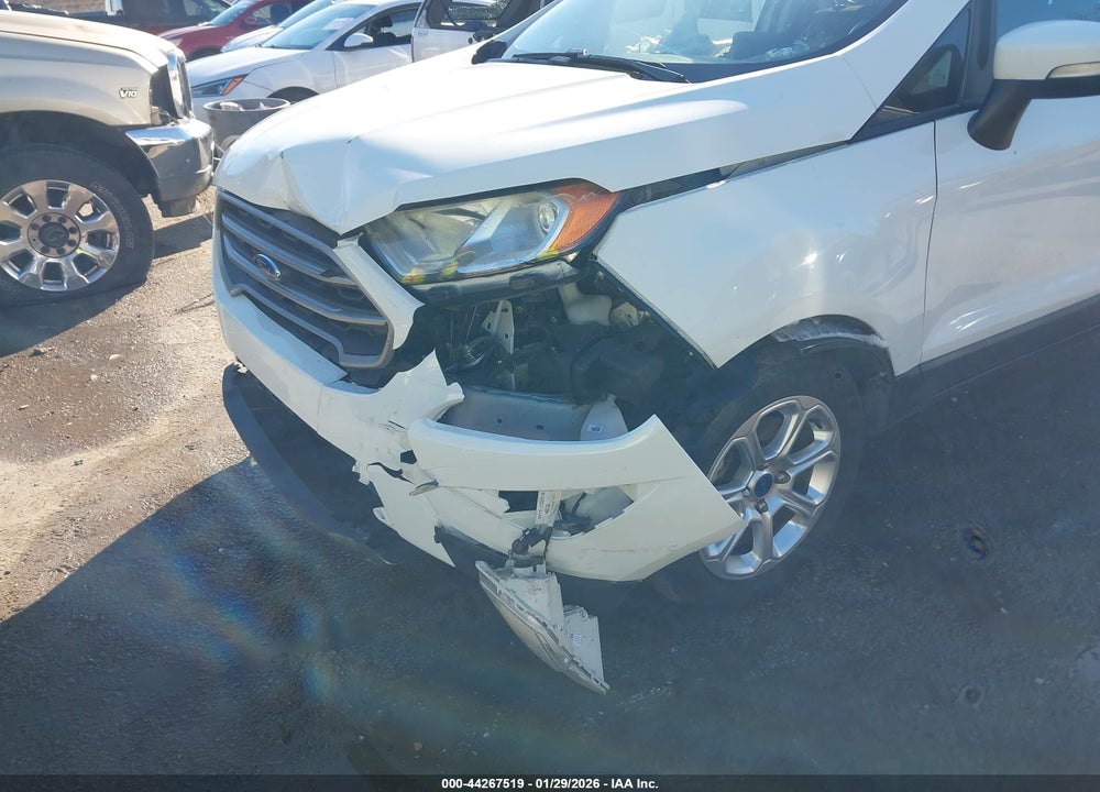 2019 FORD ECOSPORT SE VIN: MAJ6S3GL1KC255950