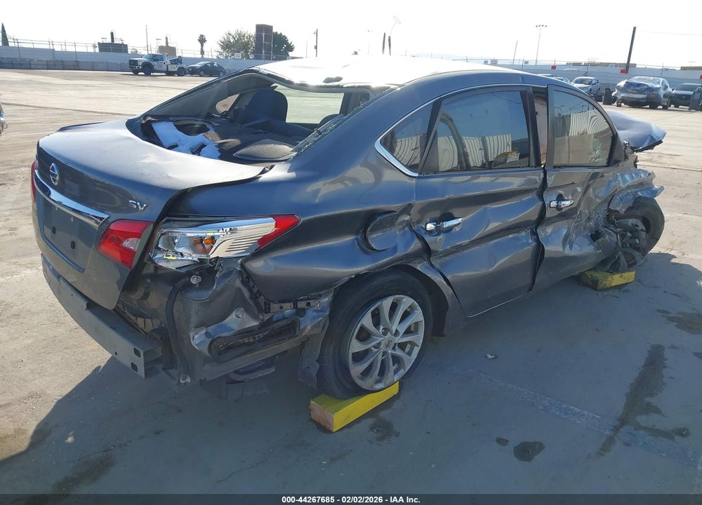 2019 NISSAN SENTRA SV VIN: 3N1AB7AP1KY418873