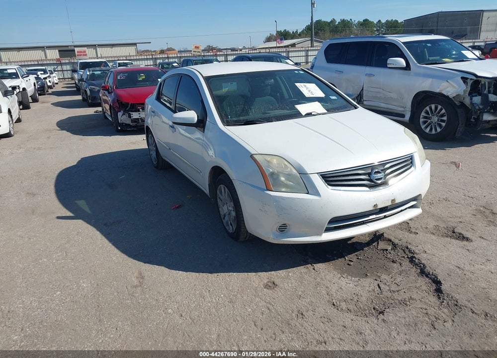 2012 NISSAN SENTRA 2.0 S VIN: 3N1AB6APXCL701992