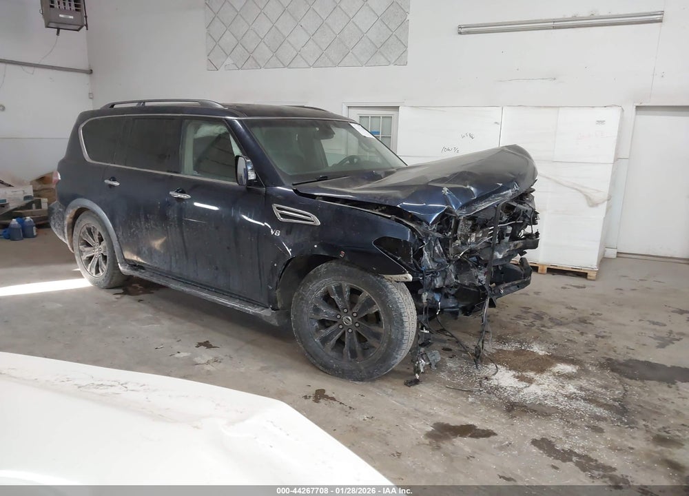 2017 NISSAN ARMADA PLATINUM VIN: JN8AY2NE4H9707126