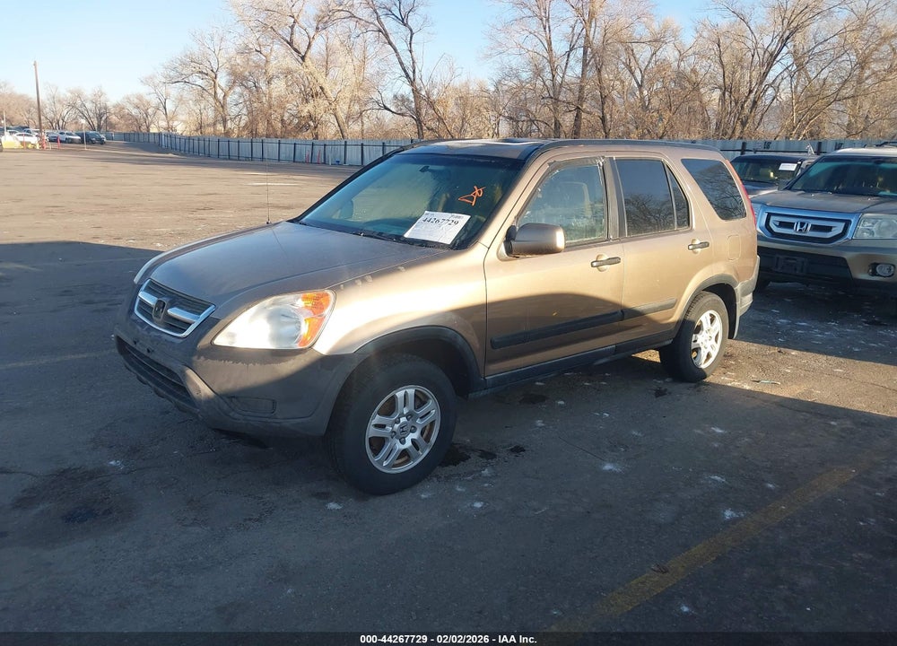 2002 HONDA CR-V EX VIN: JHLRD78812C070156