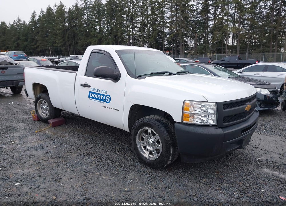 2013 CHEVROLET SILVERADO 1500 WORK TRUCK VIN: 1GCNCPEX4DZ161528