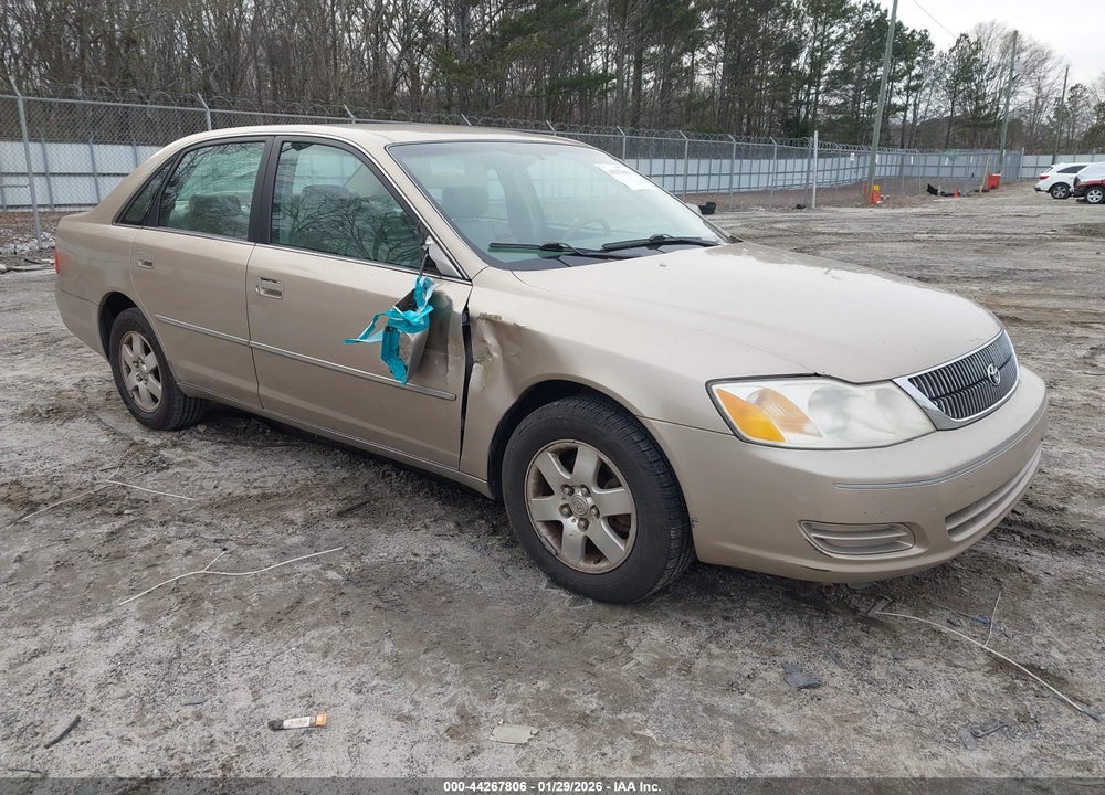 2000 TOYOTA AVALON XL VIN: 4T1BF28B7YU107491