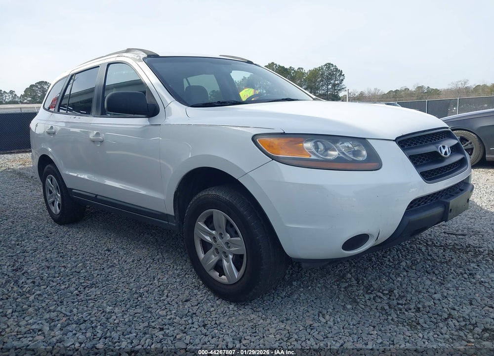2009 HYUNDAI SANTA FE GLS VIN: 5NMSG13D89H294320