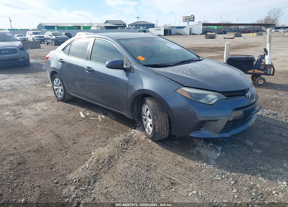 2015 TOYOTA COROLLA LE VIN: 5YFBURHE6FP354265