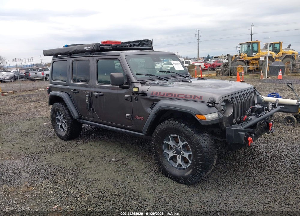 2019 JEEP WRANGLER UNLIMITED RUBICON 4X4 VIN: 1C4HJXFG0KW607979