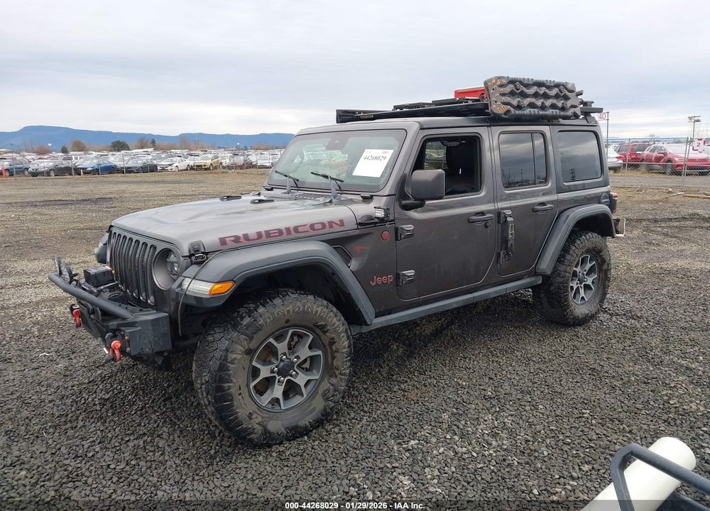 2019 JEEP WRANGLER UNLIMITED RUBICON 4X4 VIN: 1C4HJXFG0KW607979