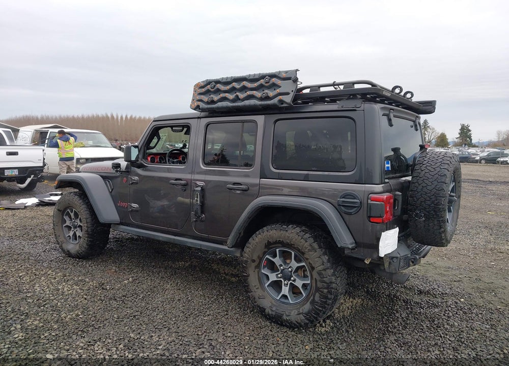 2019 JEEP WRANGLER UNLIMITED RUBICON 4X4 VIN: 1C4HJXFG0KW607979