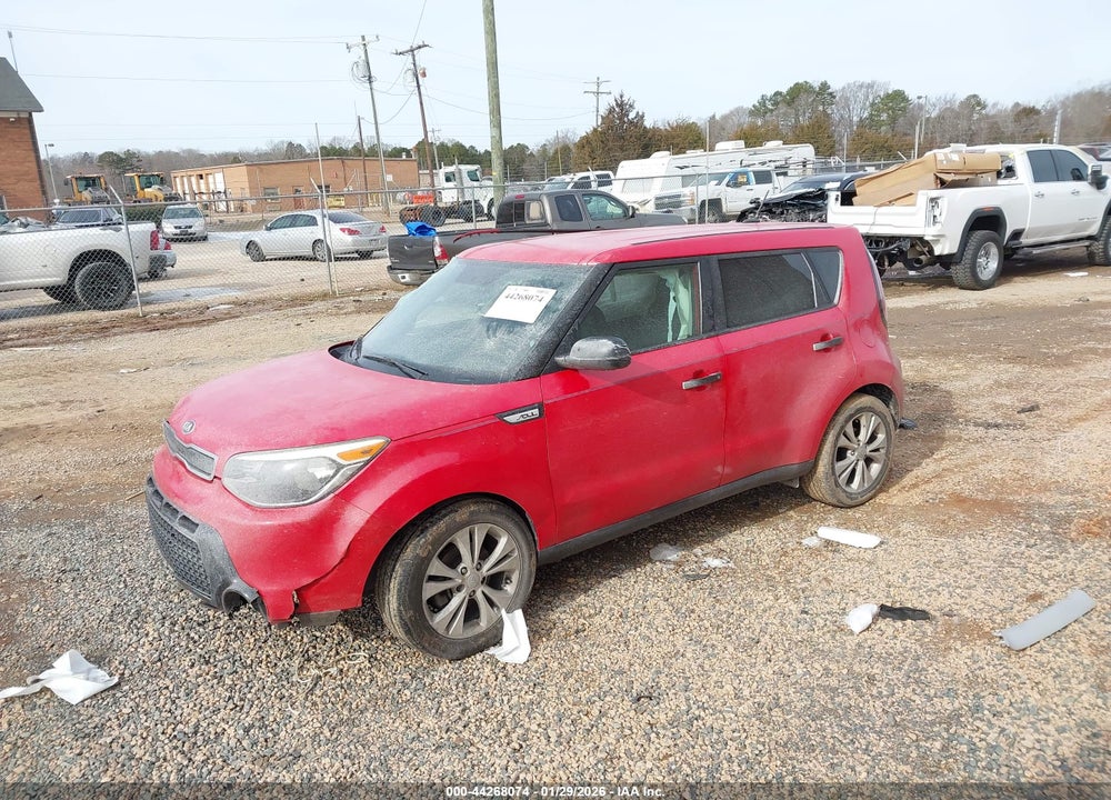 2016 KIA SOUL + VIN: KNDJP3A50G7862020