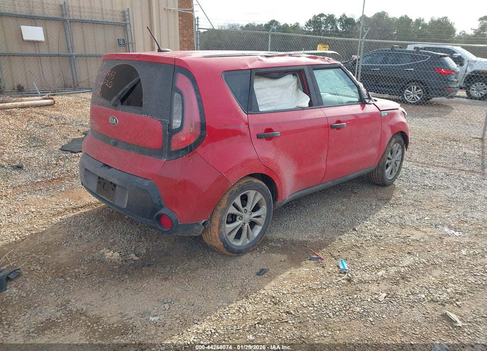 2016 KIA SOUL + VIN: KNDJP3A50G7862020