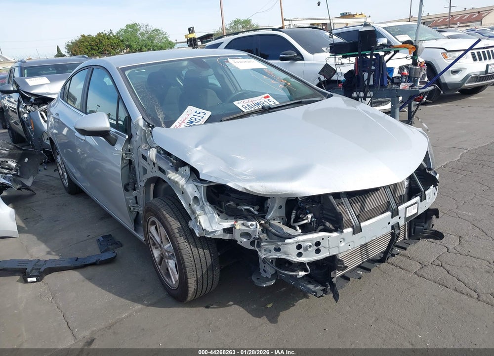 2017 CHEVROLET CRUZE LT AUTO VIN: 1G1BE5SM9H7280407