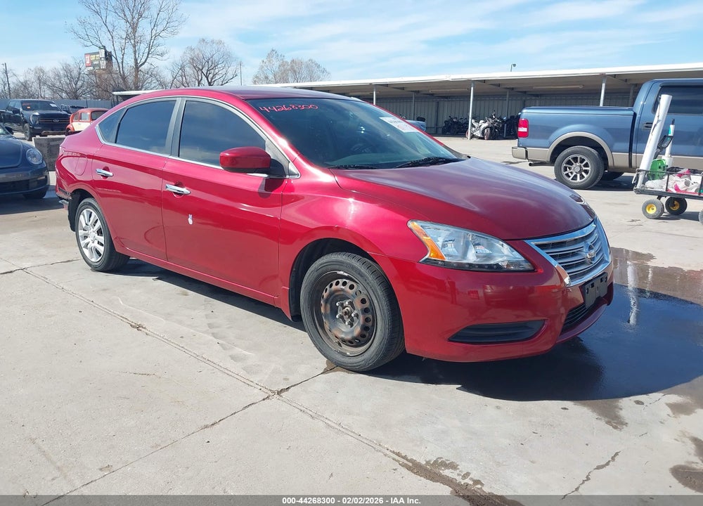 2015 NISSAN SENTRA SV VIN: 3N1AB7AP5FL650122