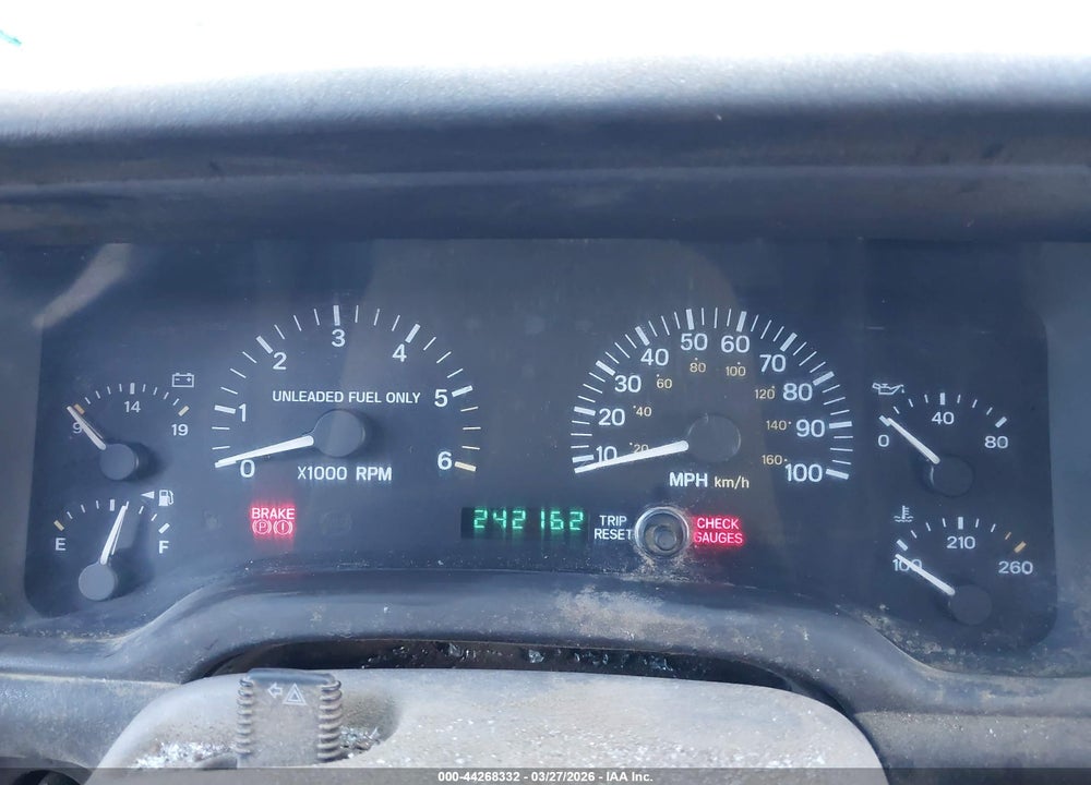 1997 JEEP CHEROKEE SPORT VIN: 1J4FJ68S4VL584564