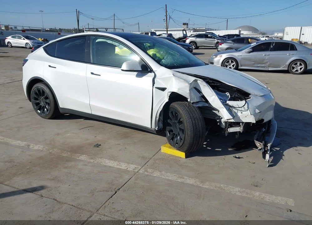 2021 TESLA MODEL Y LONG RANGE DUAL MOTOR ALL-WHEEL DRIVE VIN: 5YJYGDEE5MF214063