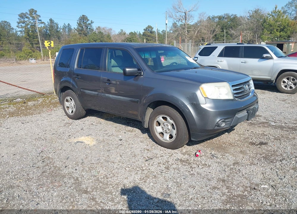 2013 HONDA PILOT LX VIN: 5FNYF3H29DB003382