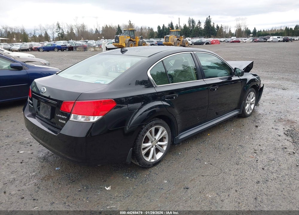 2013 SUBARU LEGACY 2.5I LIMITED VIN: 4S3BMBK6XD3049415