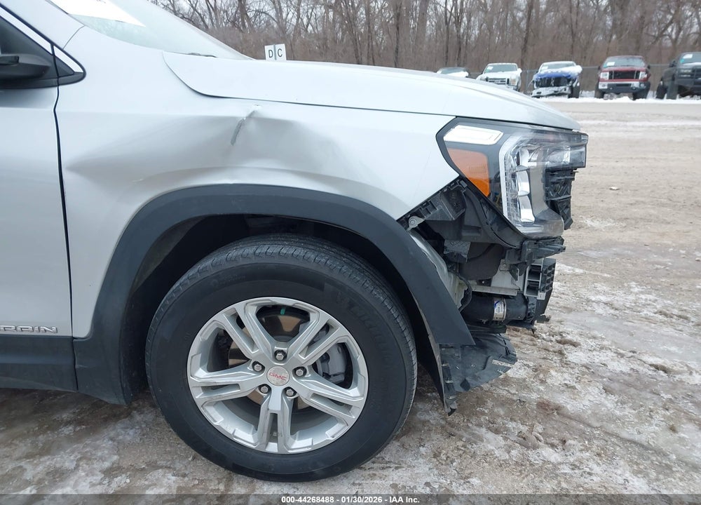2022 GMC TERRAIN FWD SLE VIN: 3GKALMEV8NL138889