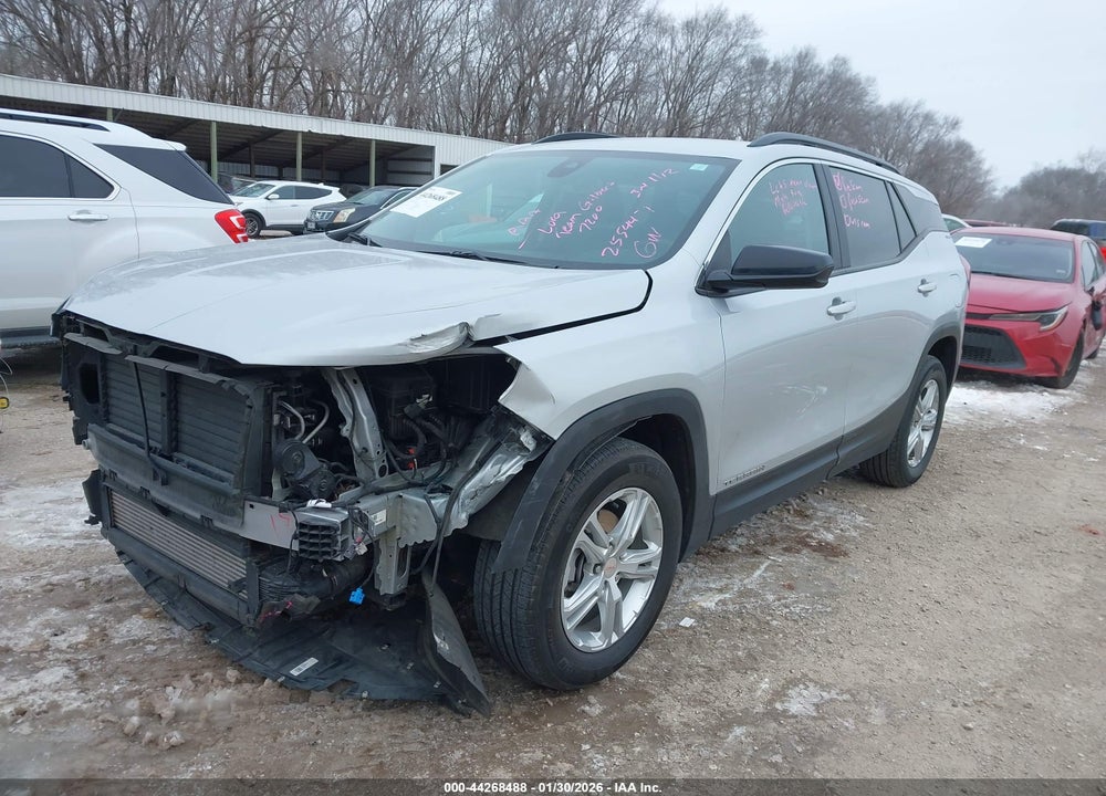 2022 GMC TERRAIN FWD SLE VIN: 3GKALMEV8NL138889