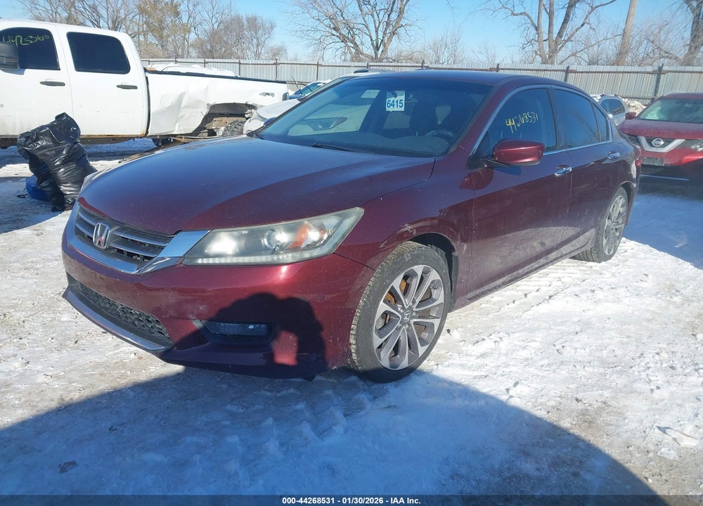 2014 HONDA ACCORD SPORT VIN: 1HGCR2F55EA114516